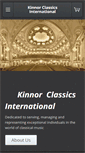 Mobile Screenshot of kinnorclassics.com